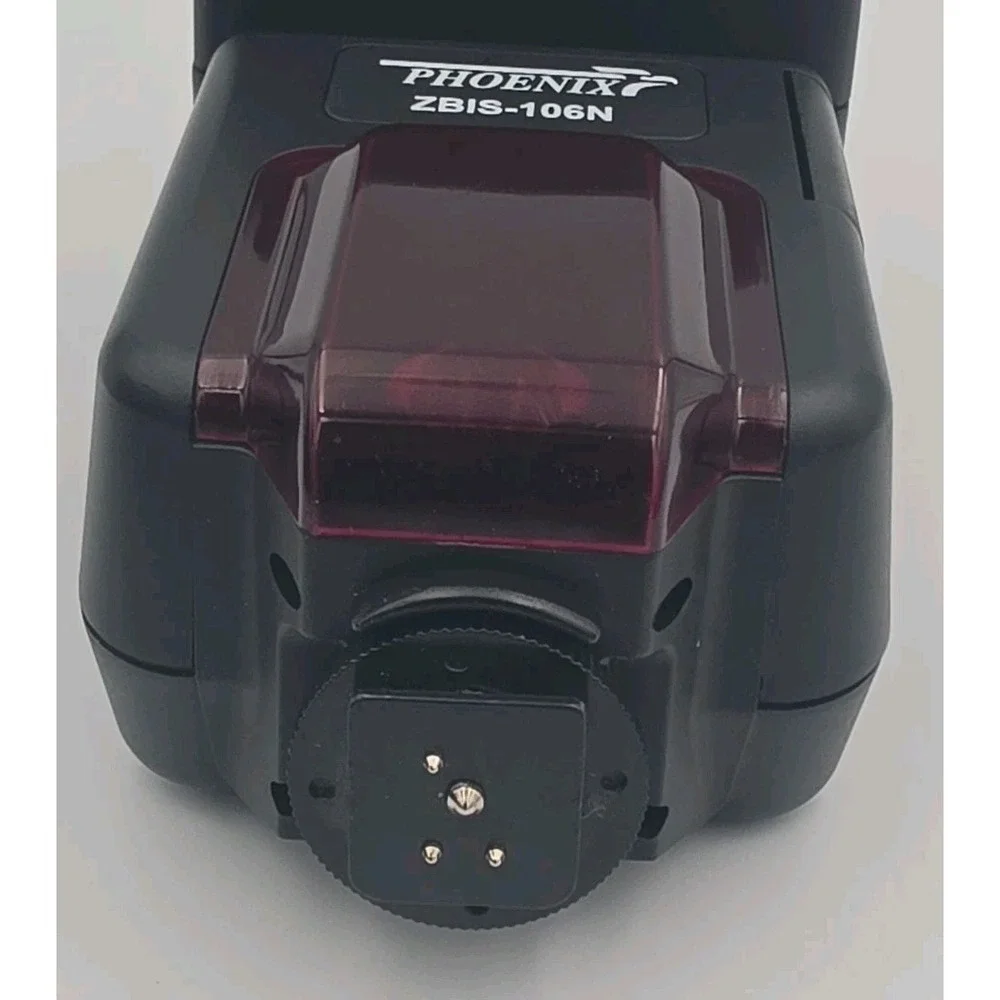 Phoenix ZBIS-106N Flash for Nikon TTL Shoe Mount Swivel Zoom Head Tested